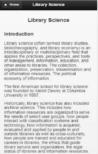 Library science 3 تصوير الشاشة