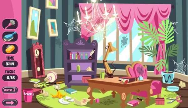 Baby Doll House Cleaning Princess Room Game screenshot 6