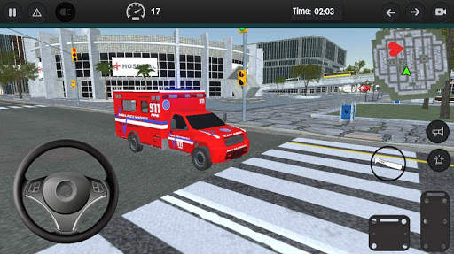 Emergency Ambulance Car Driver Pro screenshot 1