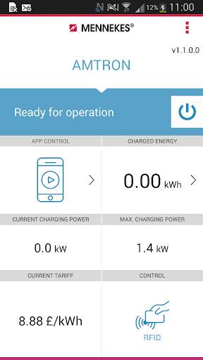 MENNEKES Charge APP screenshot 1