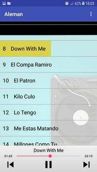 Alemán Songs screenshot 3