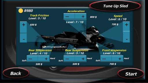 Sled Bandit - Snowmobile Racing Game screenshot 5