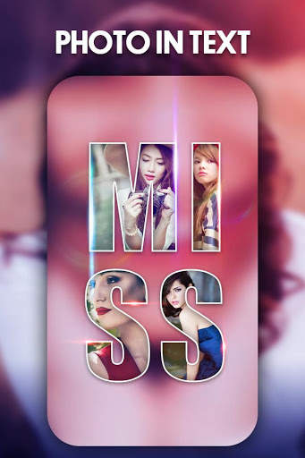 Photo In Text - Text Collage Maker screenshot 1