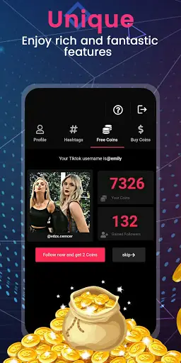GoTok - Tik followers, Real fans & likes screenshot 3