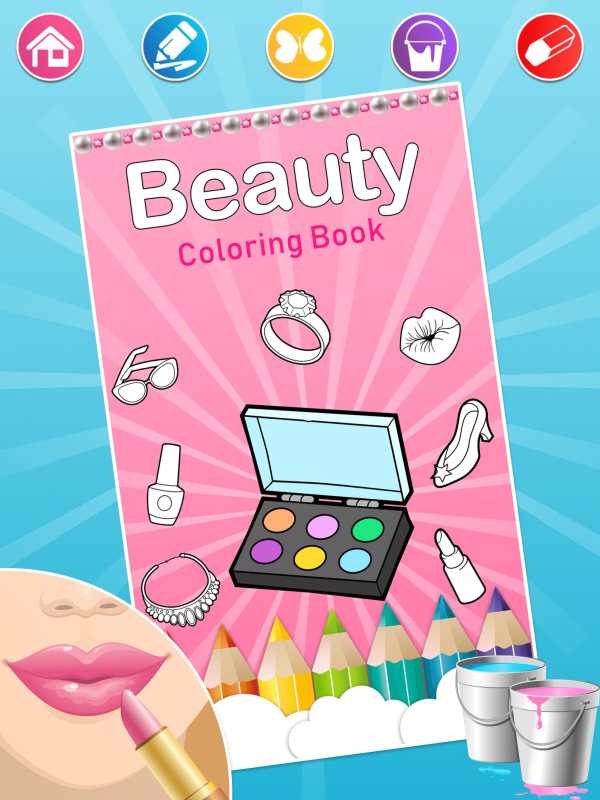 Beauty Coloring Pages ? screenshot 4