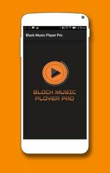 Black Music Player Pro screenshot 1