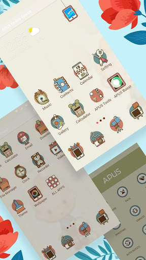 Cute Simple Life Theme for Android screenshot 2