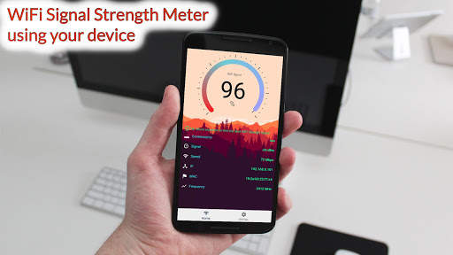WiFi Signal Strength Meter Pro (no Ads) screenshot 1