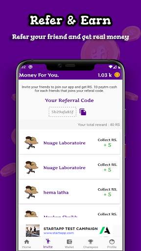 Make Money -  Watch Video, Spin, Scratch and Earn screenshot 2