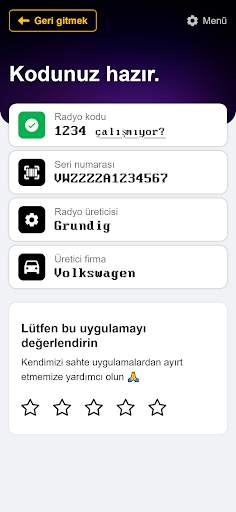Radyo kodu üreteci screenshot 5
