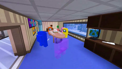 Maps of Among Us for Minecraft PE - Skins & addons screenshot 5