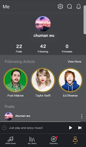 GO Music Player Plus - Free Music, Radio, MP3 screenshot 6