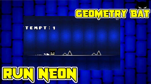 GEOMETRY BAT RUN NEON скриншот 6