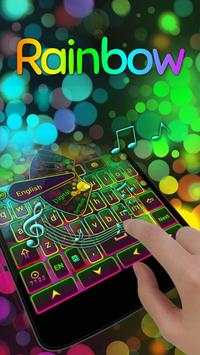 GO Keyboard Theme Rainbow screenshot 4