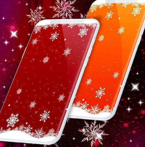 Ice Snowflakes Wallpapers ❄️Snow Live Wallpaper screenshot 4
