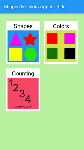 Colors & Shapes - Kids Learn Color and Shape screenshot 1