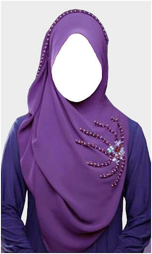 Hijab Women Photo Suit screenshot 1