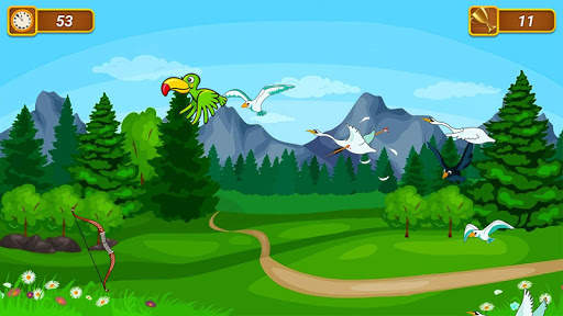 Birds Hunting Archery Game 5 تصوير الشاشة