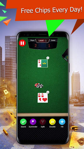 Blackjack 21 - Free Card Games screenshot 1