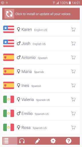 Acapela TTS Voices screenshot 7