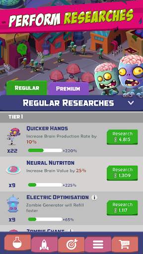 Zombie Inc. Idle Tycoon Games screenshot 3