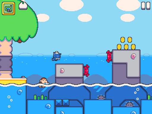 슈퍼 캣 테일즈 2: 고양이 screenshot 9
