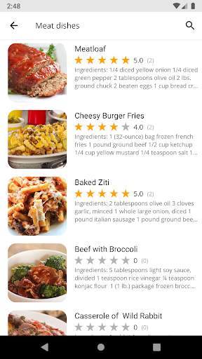 Free Recipes and Cooking screenshot 2