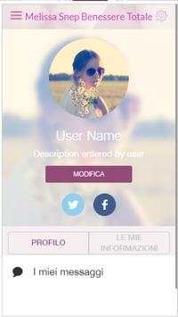 MELISSA SNEP BENESSERE TOTALE screenshot 2