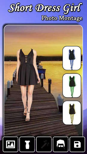 Short Dress Photo Suit Editor 5 تصوير الشاشة