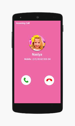 Nastya Video Call - Chat Simulator screenshot 4