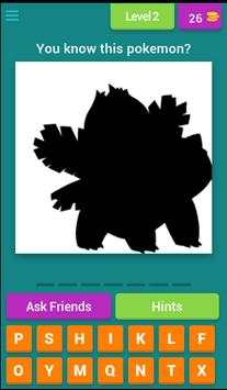 Quiz of Pokemon screenshot 3