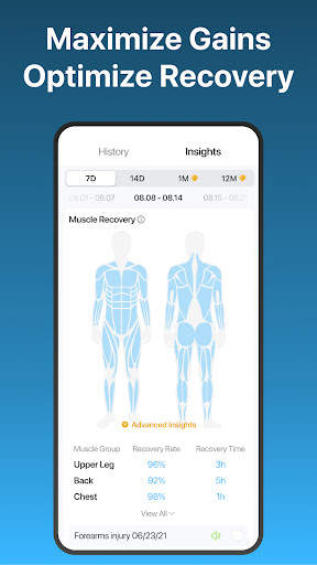 JEFIT Gym Workout Plan Tracker screenshot 7