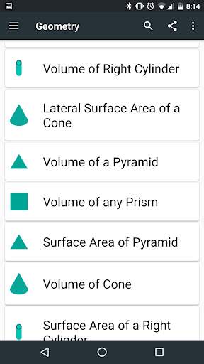 Equations Plus: Geometry & Trigonometry Calculator скриншот 2