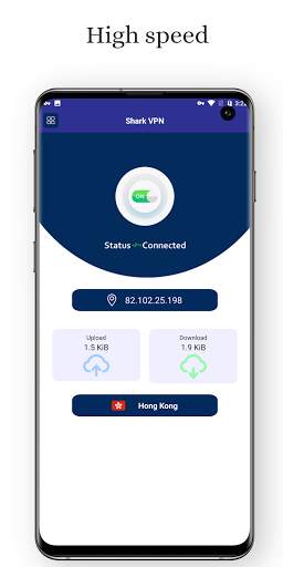 Shark VPN: Fast free VPN app for privacy, security screenshot 4