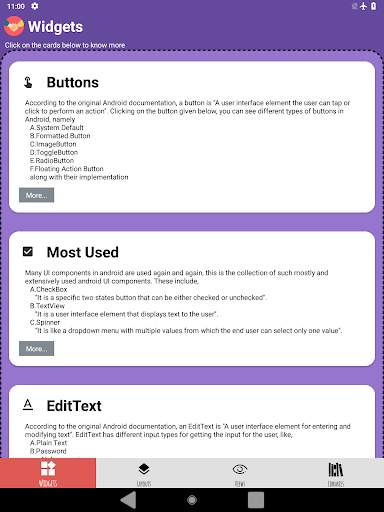 Learn Android (XML, Java, Kotlin) screenshot 11