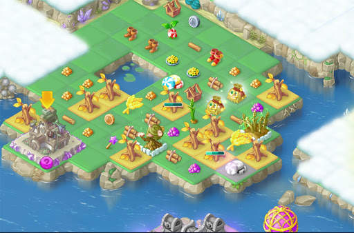 Merge Candy - Magic Island screenshot 2