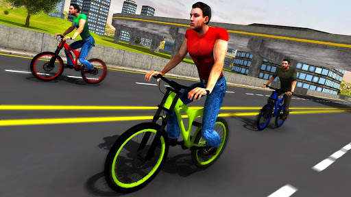 Rooftop Bicycle Stunt Rider 3D screenshot 18