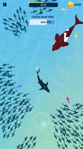 Fish Wipeout: Hungry Small Shark Eat & Grow screenshot 3