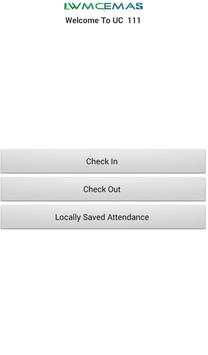 UC Attendance Application screenshot 1