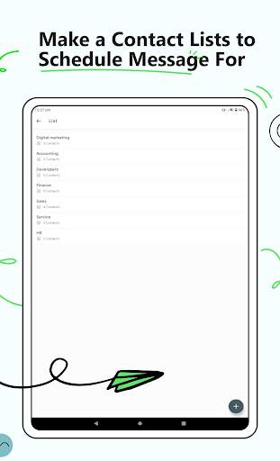ScheduleUp: Auto Messaging app screenshot 3