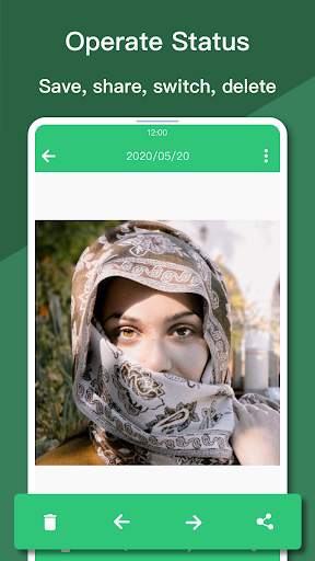 Status Manager for whatsapp status - check, save screenshot 4