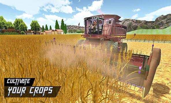 Village Farmer Tractor Sim screenshot 2