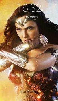 Wonder Woman Lock Screen 5 تصوير الشاشة