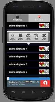 Anime Ringtones and Message tones screenshot 1