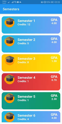 GPA Calculator screenshot 2