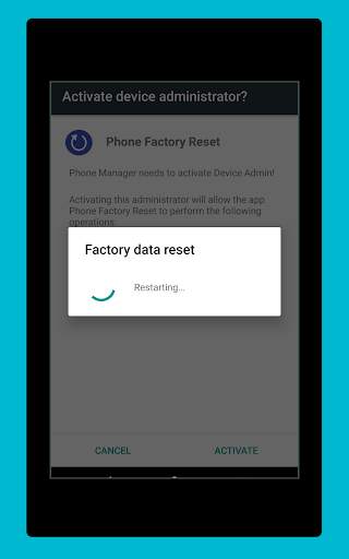 Phone Factory Reset screenshot 9