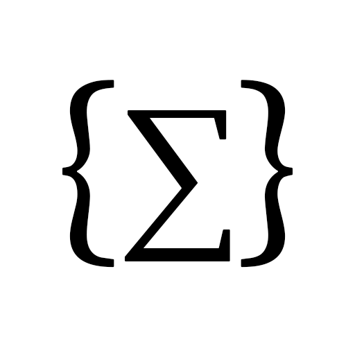 Mathematical formulas editor icon
