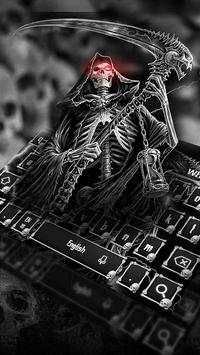 Skull Grim Reaper Keyboard screenshot 1