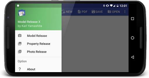 Model Release X screenshot 1