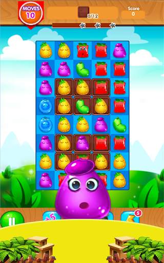 Candy Fruit Blast - Puzzle Game Paradise screenshot 4
